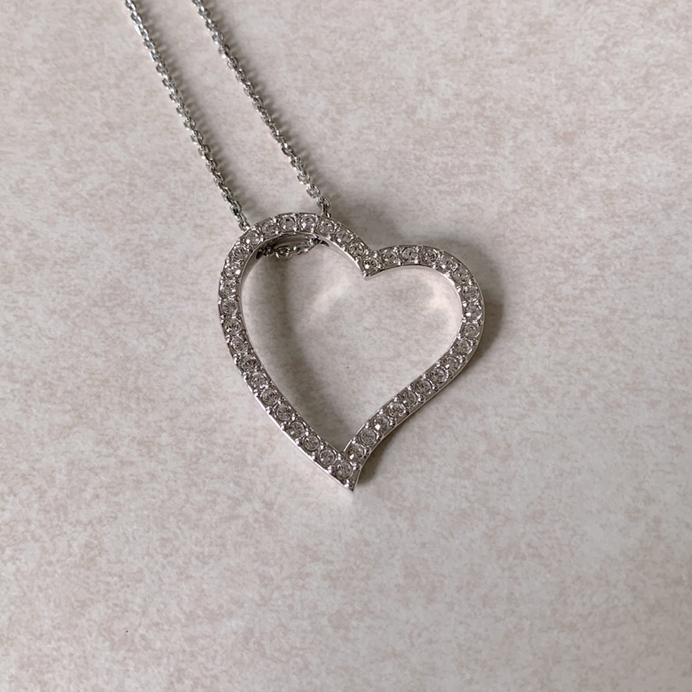 Swarovski heart necklace